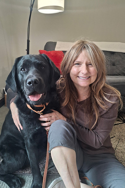 Guide Dog Samson with Jessy
