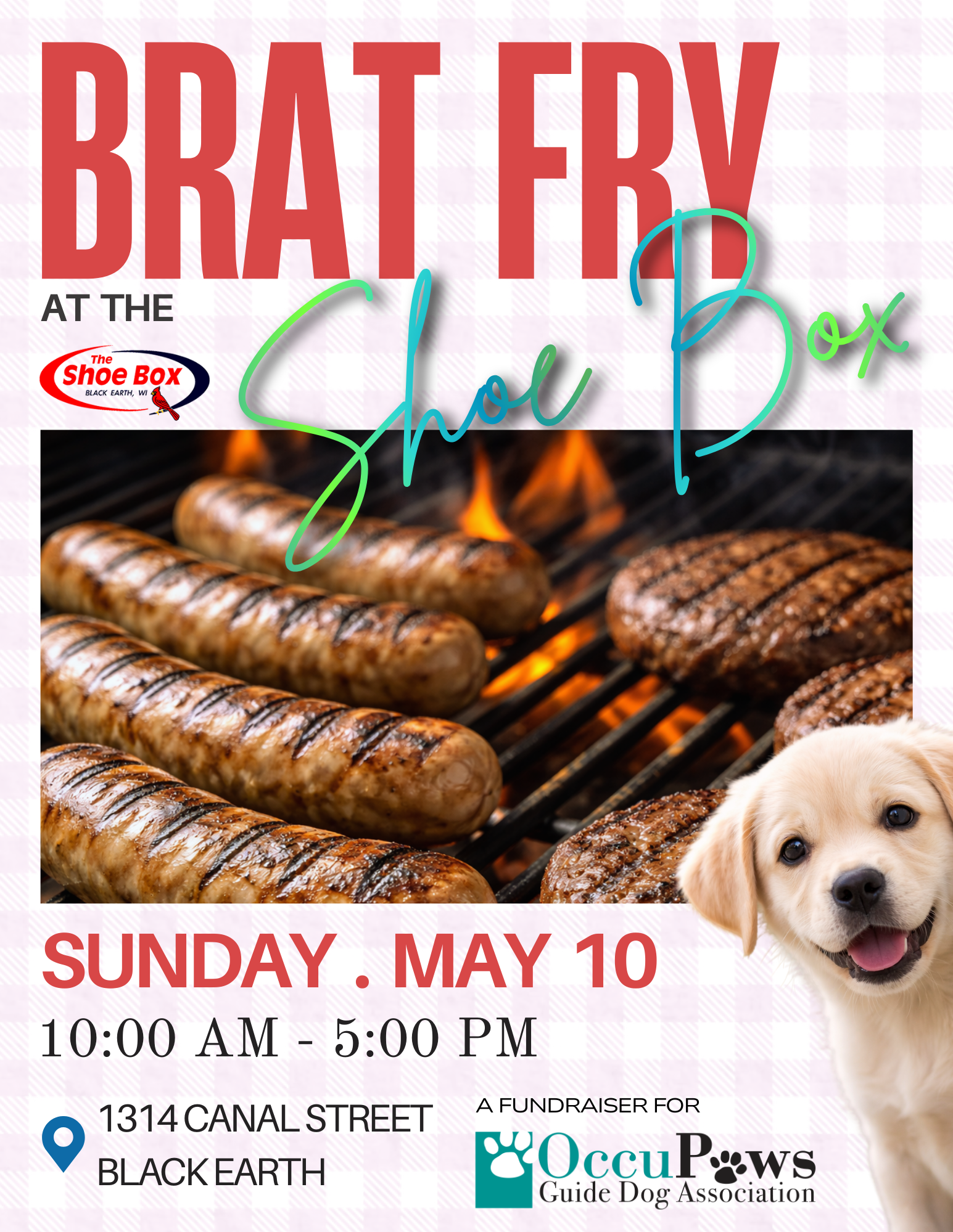Brat Fry at Shoe Box 2026 - May 10 - OccuPaws